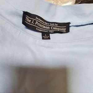 J. Peterman Ballet Tees, Lot of 4, Blue, Black, Grey and White